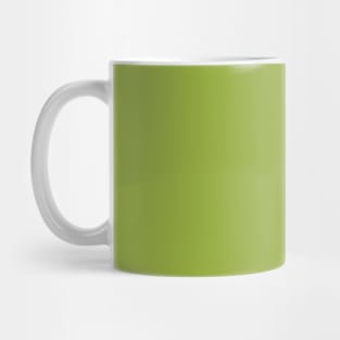 Minimalist dusty yellowish green color decor. Chartreuse color. Mug